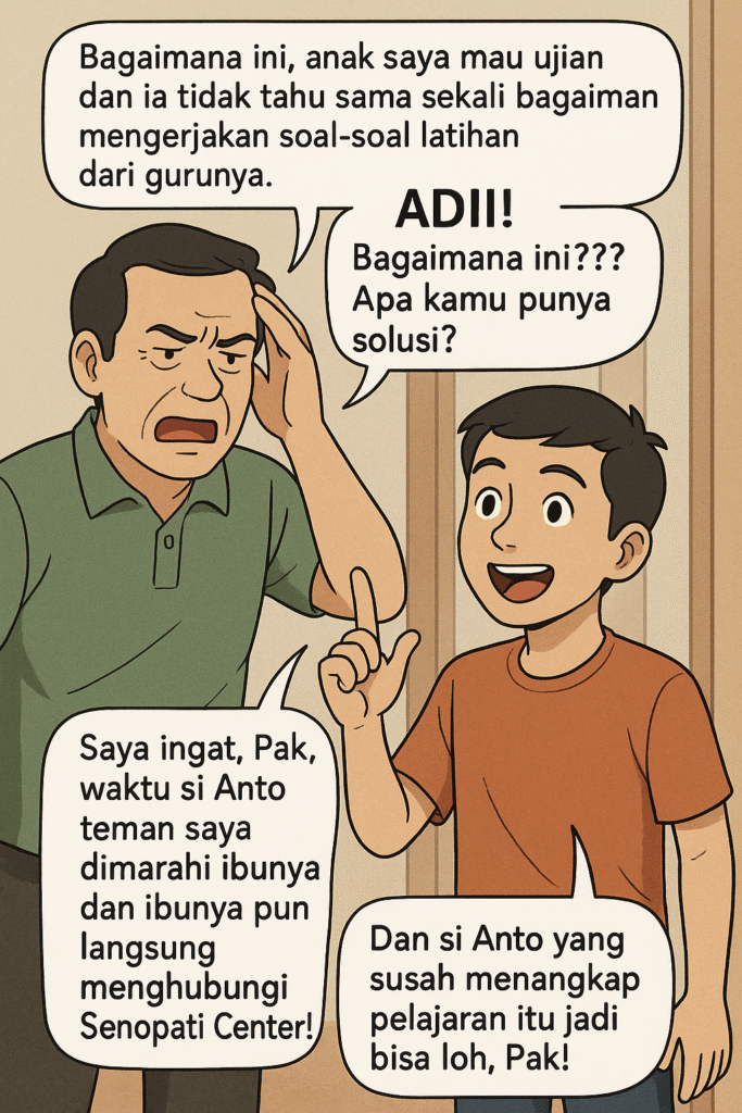 Komik Edukatif Senopati Center Ciitra Raya Belajar Asyik