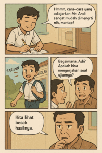 Gambar Komik pendidikan Citra Raya Tangerang Belajar Asyik