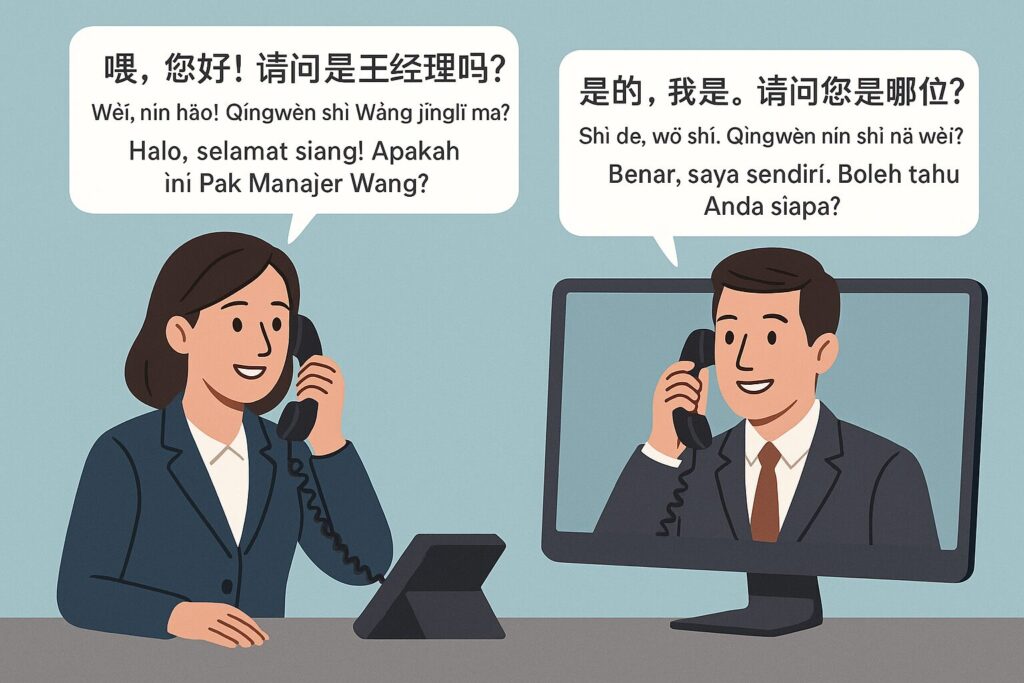 Cara membuat janji untuk bisnis di telepon