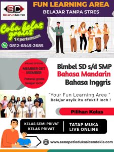 Bimbel Senopati Center Fun Learning Area