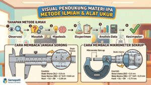 IPA kelas 7 Tahapan metode Ilmiah dan alat ukur besaran satuan